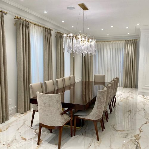 Glamorous Formal Dining Room